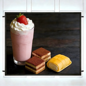 Custom High-Brightness Waterproof High Quality Restaurant Advertising Acrylic Crystal <b>LED</b> Light Boxes - Product Image 1