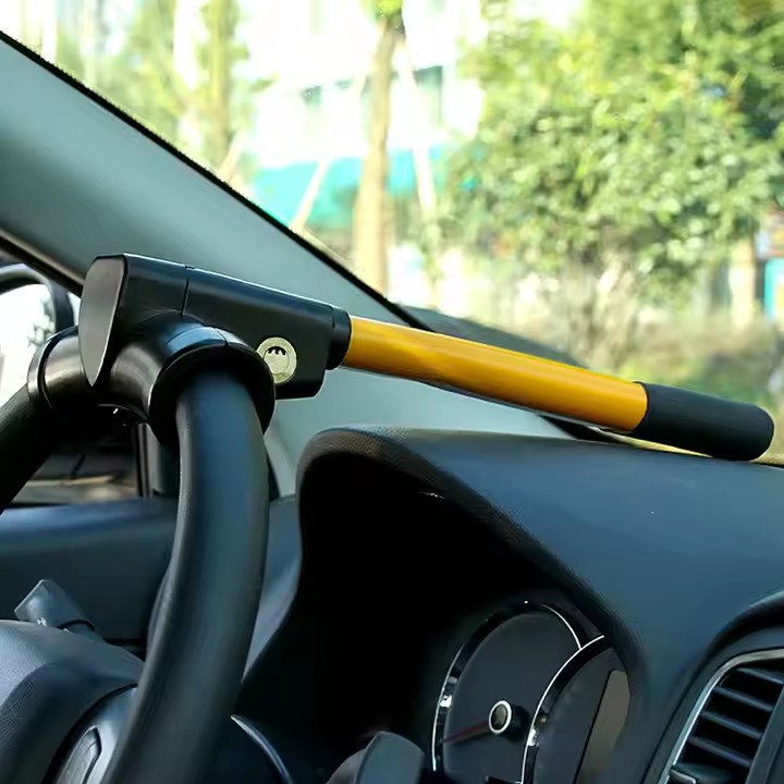 Universal Anti Theft Metal Heavy Duty Safety T-Shaped Car Steering Wheel Lock - Xiaoke Model XK-629