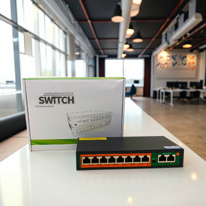 Mini <span class=keywords><strong>8</strong></span> cổng PoE <span class=keywords><strong>Ethernet</strong></span> chuyển đổi PoE chuyển đổi <span class=keywords><strong>8</strong></span> cổng IEEE 802. 3af/at/BT 48V 10/100Mbps - Product Image 1