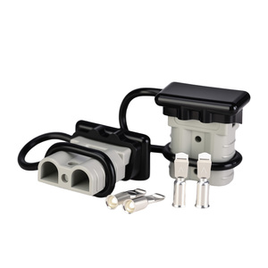 Câble adaptateur mâle/femelle haute intensité 600V 50A 2P avec boîtier PC et contacts en cuivre, livraison gratuite - Product Image 2