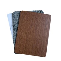 3mm 4mm 6mm Grain de bois ACP Aluminium Panneau nid d'abeille Panneaux muraux de placage de bois Panneau composite en aluminium