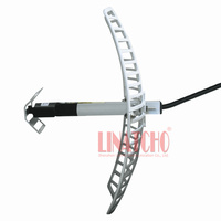 Antenne parabolique à polarisation verticale LINCHO LC2400PA16 2,4 GHz WIFI longue portée avec radôme en acier, gain de 16 dB, puissance maximale de 100 W