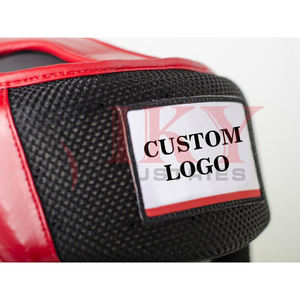 Equipo de Artes Marciales, Protector de Cabeza para Entrenamiento de Boxeo, Cuero, Equipo de Lucha MMA, Casco de Boxeo y Kickboxing - Product Image 2