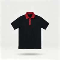 Polo à manches courtes pour homme MO547 OEM, col montant, respirant, en piqué, logo personnalisé, polo décontracté pour tous les jours, chemise de golf