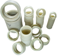 Fabrication sur mesure OEM de grandes engrenages en nylon PA66 par usinage CNC de précision, découpe, extrusion, moulage par injection, quincaillerie ODM
