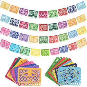 Guirnalda Mexicana de Papel Picado para Fiestas, Decoración para el Cinco de Mayo, Día de los Muertos, Ramadán, Regreso a Clases - Product Image 3