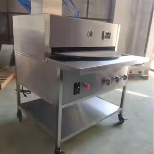 Commercial Bakery <b>Equipment</b> Stainless Steel 90cm Plate Infrared Furnace Natural Gas PITA Oven for Tortilla Naan Bread - Product Image 6