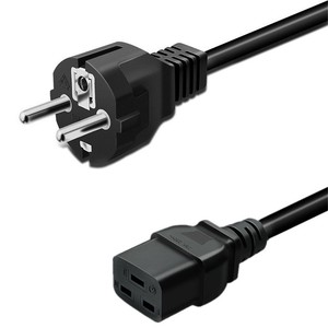 Cable de alimentación C19 con enchufe CEE de 16A 250V IEC con extremo hembra para uso en PDU de servidor - Product Image 2