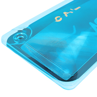 Bouclier de couverture de plaque d'immatriculation floue support de plaque d'immatriculation réfléchissant en plastique acrylique
