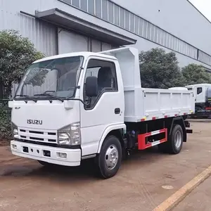 China Isuzu Howo 3T Zand Dumper Vrachtwagen 4X2 Mini Lichte Vrachtwagen Kiepwagen Fabriek Prijs