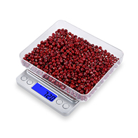 3kg 2kg 1kg 500g 300g 200g 0,1g 0,01g Báscula de peso digital Báscula de cocina Joyería inteligente Café Báscula de gramo de oro