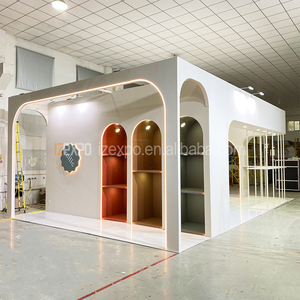 #2 người bán trong thương mại khác hiển thị thiết bị nhanh chóng Xây dựng đồ nội thất hiển thị đứng tùy chỉnh bằng gỗ gian hàng triển lãm - Product Image 3