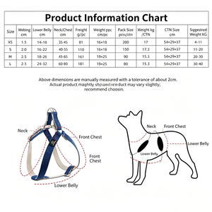 Cross Border Cotton Linen Pet Traction <b>Rope</b> Large Medium Small Dog Adjustable Dog Chest Carrier Vest Teddy Walking Dog <b>Rope</b> - Product Image 2