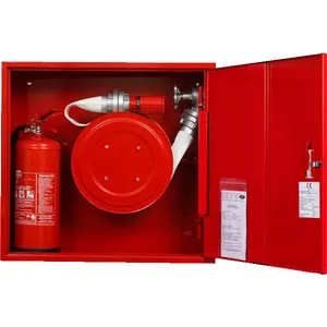 Best Price 20m/25m Retractable Fire Hose Reel Cabinet in Red Offering Top Firefighting Equipment & Accessories