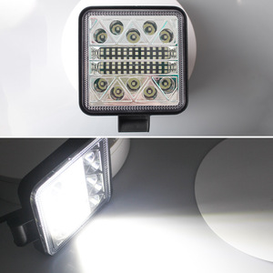 Luz de <span class=keywords><strong>trabajo</strong></span> LED para coche, foco cuadrado de 4 pulgadas y 102W, luces intermitentes, faros modificados, luces de mantenimiento - Product Image 4