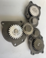 مضخة زيت تشحيم لقطع غيار المحرك SAA6D102E-2 PC200-7، رقم القطعة 6738-51-1100 6731-51-111 6738511100 673151111، مضخة زيت تعمل بعمود الكرنك