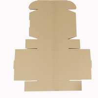 Boîte d'emballage en papier kraft imprimé avec logo personnalisé Carton ondulé Découpe Conception pliante pour boîte d'abonnement au courrier