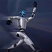 Plateforme de robot humanoïde G1, record mondial |   Robot de livraison UBTECH Walker Tienkung avec IA intégrée pour hôtels et livraison de repas, 35 kg