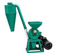 Nouvelle machine à moudre le maïs africain HONGEN à haute productivité, capacité de 400 kg/h, moteur diesel, 220v/380v, matériau en fer, prix d'usine