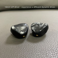 Écouteurs intra-auriculaires HIFIResin 3D MMCX avec câble détachable de 1,2 m et embouts en silicone 3,5 mm - Écouteurs de monitoring de scène