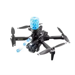 K11Max drone brushless motor three camera water bomb drone for kids powerful optical flow positioning hovering