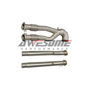 Collecteur d'échappement haute performance exceptionnel pour <span class=keywords><strong>AUDI</strong></span> <span class=keywords><strong>RS3</strong></span> 2.5T 8Y 8S RACE avec boucliers thermiques en acier inoxydable 304 - Product Image 6