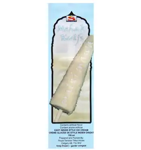 Saco de picolé descartável para sorvete e picolé, saco com vedação traseira de três lados personalizado