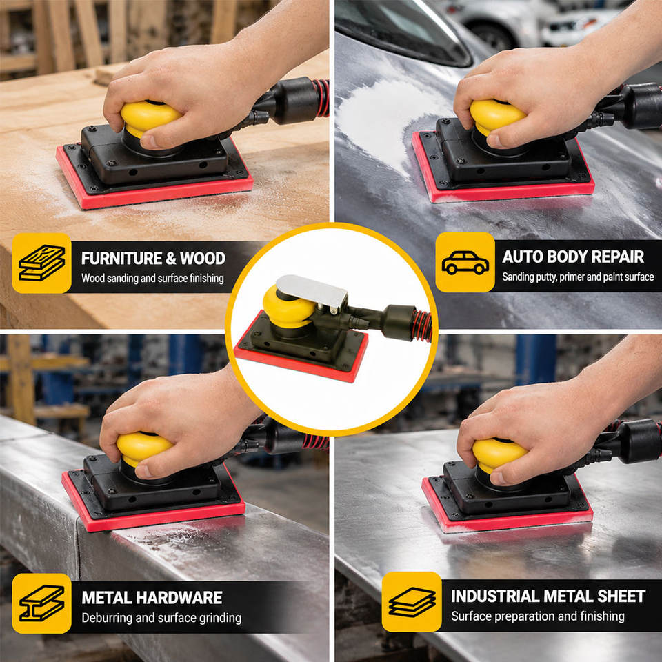 Industrial 90x175mm 8 Hole Dust Extraction Port Rectangular Air Sander ...