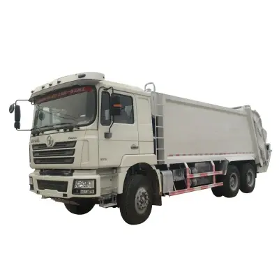 KEEYAK Shacman 쓰레기 압축기 20 톤 쓰레기 운송 용 압축 쓰레기 트럭