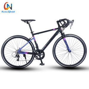 Vélo de route de <span class=keywords><strong>sport</strong></span> urbain pour <span class=keywords><strong>femme</strong></span>, 29 pouces, 21 vitesses, fourche en acier à haute teneur en carbone, couleur bleue, fourni par l'usine - Product Image 1