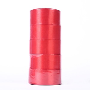 Wholesale Polyester 1.5 Inch Red Satin Ribbon Roll 40mm 4cm for Christmas Valentine's Day Easter <strong>Wedding</strong> Hanukkah <strong>Gift</strong> <strong>Wrap</strong> - Product Image 4