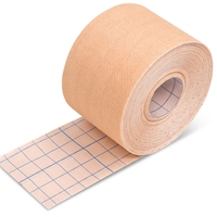 Bande adhésive médicale non tissée respirante hypoallergénique large, pansement invisible pour tatouage, patch pour mamelons