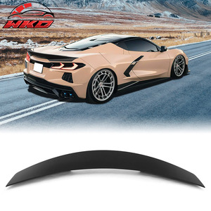 Alerón Trasero Estilo RSC para Chevy Corvette C8 Stingray 2020-2026, Negro Mate - Product Image 1