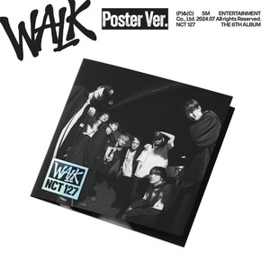 NCT 127 6ème album WALK Poster Ver NCT 127 Poster Edition Groupe K-pop CD avec musique en coréen - Product Image 5