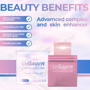 JULONG OEM/ODM Tiras de Colágeno Natural para Blanquear la Piel, L-Glutatión, Colágeno en Película Oral Disoluble para Mujeres - Product Image 6