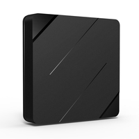 Boîtier TV intelligent Linux HD 4K Amlogic S905W EM95W Quad Core Ubuntu Android Dual OS 2GB 16GB Linux OS TV Box