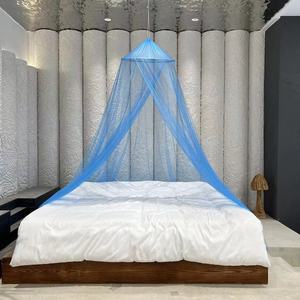Vente chaude De Luxe Plié Conique Maison King Queen Size Lit Moustiquaire Tissu Maille Lit Moustiquaire - Product Image 2
