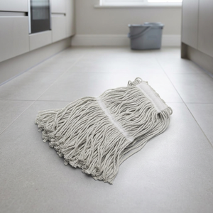 Gizmop 300gr Serpillère humide en coton à tête rectangulaire en microfibre pour parquet et sols en bois véritable, auto-essoreuse, antibactérienne, en acier inoxydable - Product Image 3