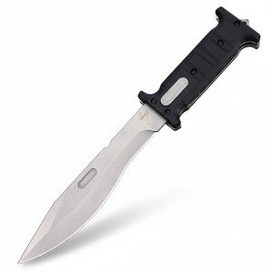 Couteau extensible BK en acier D2 de haute qualité, manche en TPE, lame en acier inoxydable, couteau de poche personnalisable OEM pour le camping - Product Image 4