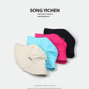 Mùa xuân mùa hè rửa mái hiên lớn kỳ nghỉ lông cạnh treo dây mặt trời biểu tượng tùy chỉnh bông xô Mũ phụ nữ ngoài trời xô mũ - Product Image 4