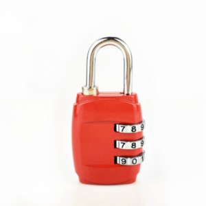 Vente en gros Cadenas à combinaison à <span class=keywords><strong>code</strong></span> à 3 chiffres en alliage de <span class=keywords><strong>zinc</strong></span> pour bagages de voyage cadenas de voyage de haute qualité - Product Image 4