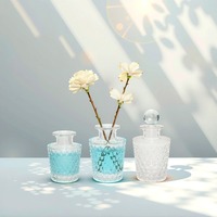 Clair Plat Unique Désodorisant De Voiture Bouteille Aromathérapie Bouteille De Luxe Parfum Reed Diffuseur Bouteilles En Verre 100ml 150ml