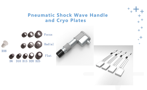 Pneumatic Shockwave Physiotherapy Criolipolysis Slimming Machine 2 in 1 Cool Pads Fat Freezing Extracorporeal Shock Wave Therapy Equipment For Pain Relief Pneumatic shock wave machine physiotherapy pain relief - Honkay shockwave therapy machine,shockwave therapy,shock wave therapy device,shock wave,shockwave therapy machine