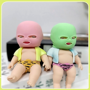 Muñeca Natasha de Tamaño Palma de la Mano, Juguete Antiestrés de TPR Suave Relleno de Arena, de Rebote Lento, para Aliviar la Ansiedad - Product Image 3