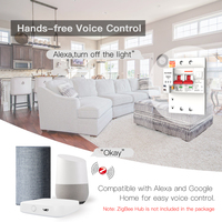 Disjoncteur intelligent Wi-Fi Tuya pour la maison connectée avec protection contre les fuites temporisée et mesure de la consommation électrique