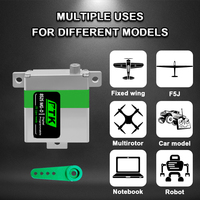 Moteur servo numérique RC en métal PTK 8525 MG-D pour modèles d'avions et de drones, unisexe, à partir de 14 ans