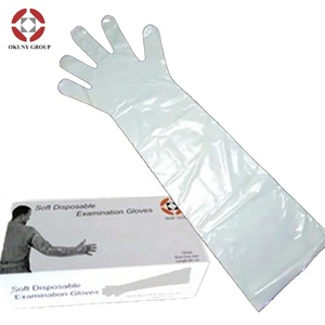 Fabrik Direkt verkauf Günstige 90cm transparente Langarm Veterinär Besamung shand schuh - Product Image 3