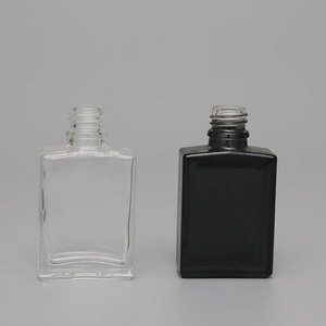 Flacons de <span class=keywords><strong>parfum</strong></span> <span class=keywords><strong>attar</strong></span> en cristal noir pour hommes 15ml 30ml 50 ml 100ml - Product Image 2