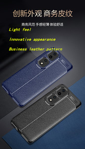 Usine en gros approvisionnement 360 couverture complète motif litchi affaires cuir étuis en TPU pour Huawei <span class=keywords><strong>Honor</strong></span> 90 pro - Product Image 4