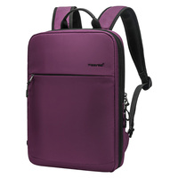 Offre Spéciale 15.6 pouces sac à dos en nylon pour femmes grande capacité extensible avec fermeture à glissière étanche Durable pour les déplacements sur le campus